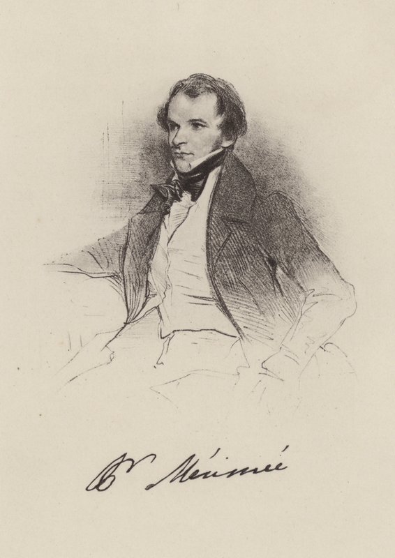 Prosper Mérimée, novelista y cuentista francés de French School