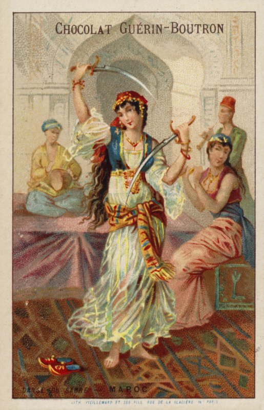 Danza de la espada, Marruecos de French School
