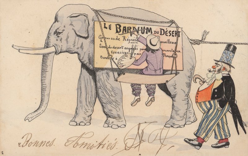 El Barnum del desierto de French School
