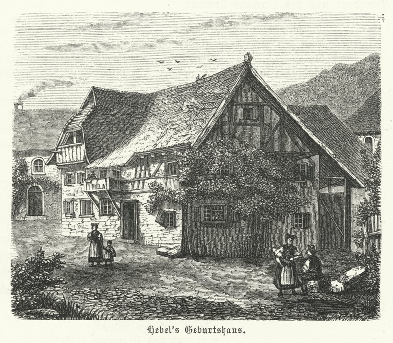 Lugar de nacimiento del poeta alemán Johann Peter Hebel, Basilea de German School
