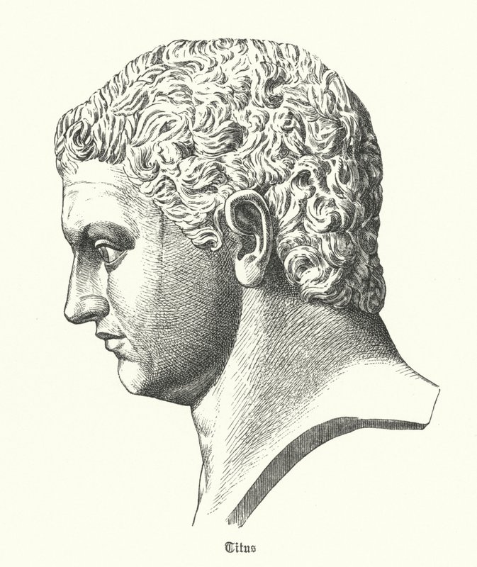 Tito, emperador romano de German School