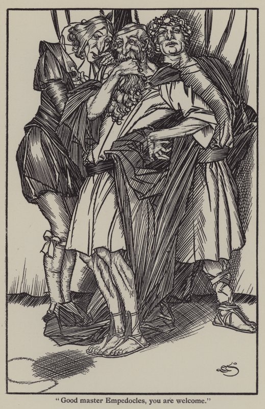 Ilustración para The Essays of Elia de Charles Lamb de A. Garth Jones