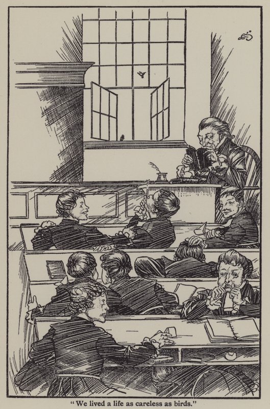 Ilustración para The Essays of Elia de Charles Lamb de A. Garth Jones
