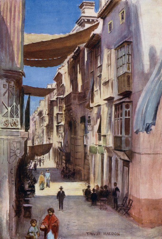 Una calle en Murcia de A. Trevor Haddon