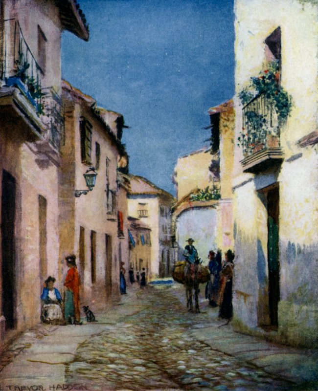 Córdoba, una escena de calle de A. Trevor Haddon