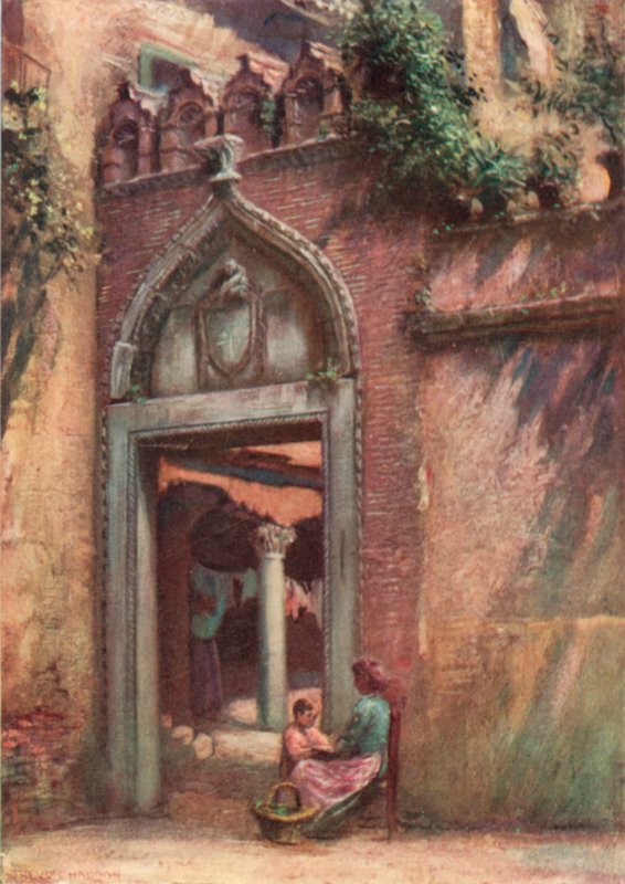 Entrada al Cortile del Ca