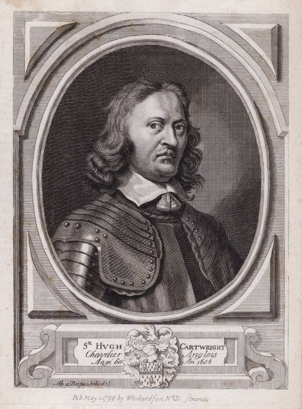 Sir Hugh Cartwright, soldado realista inglés de la Guerra Civil de Abraham Jansz. van Diepenbeeck