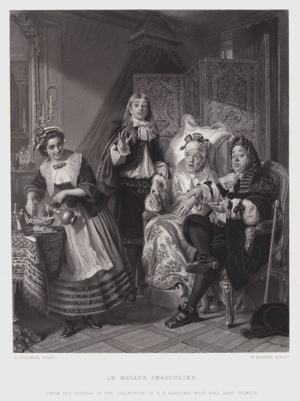 El Enfermo Imaginario de Abraham Solomon