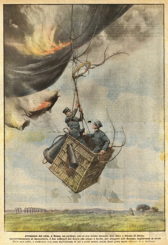 Aventuras del cielo de Achille Beltrame