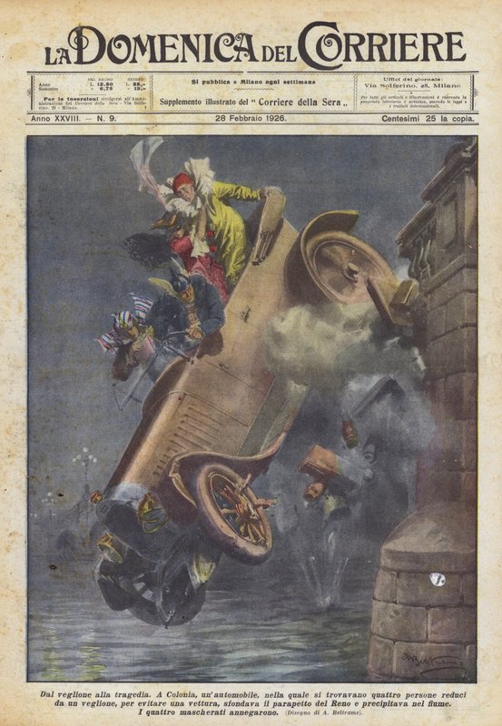 Del baile a la tragedia de Achille Beltrame