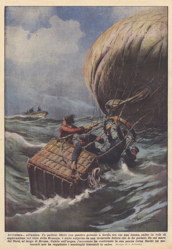 Aventura a la antigua de Achille Beltrame