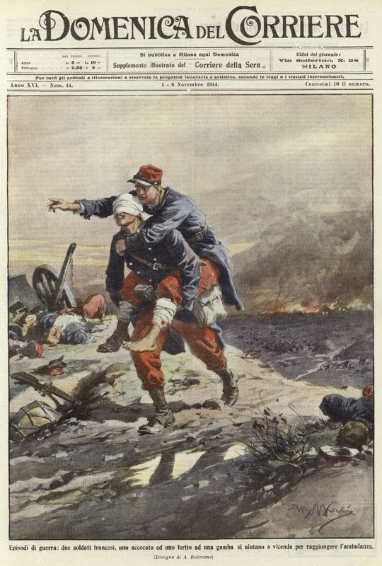 Episodios de guerra de Achille Beltrame