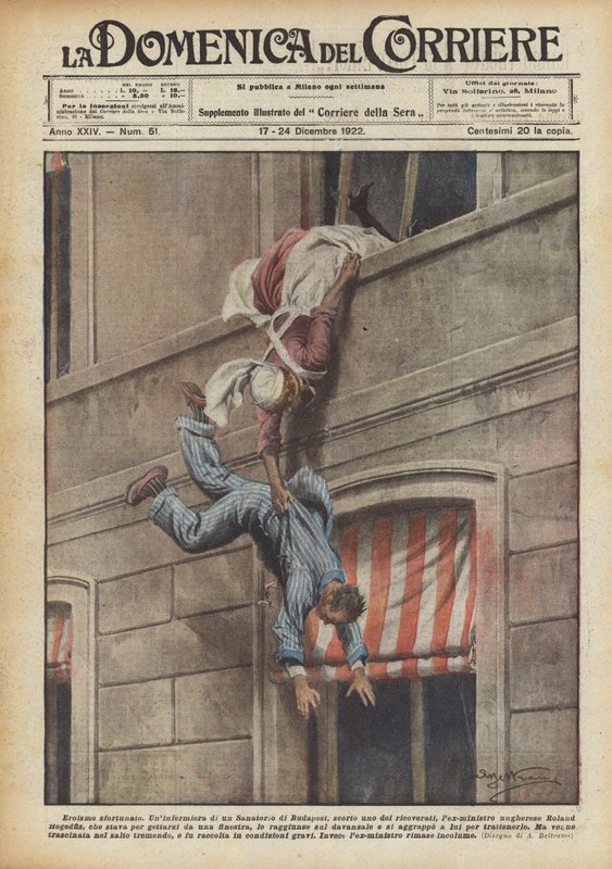 Heroísmo desafortunado de Achille Beltrame