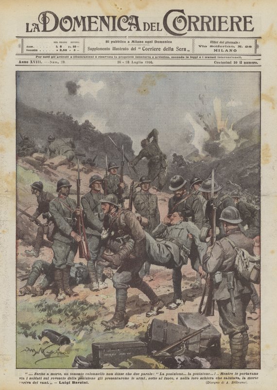 Herido de muerte de Achille Beltrame