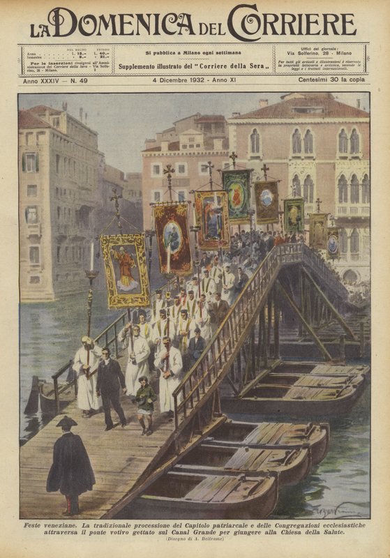 Fiestas venecianas de Achille Beltrame