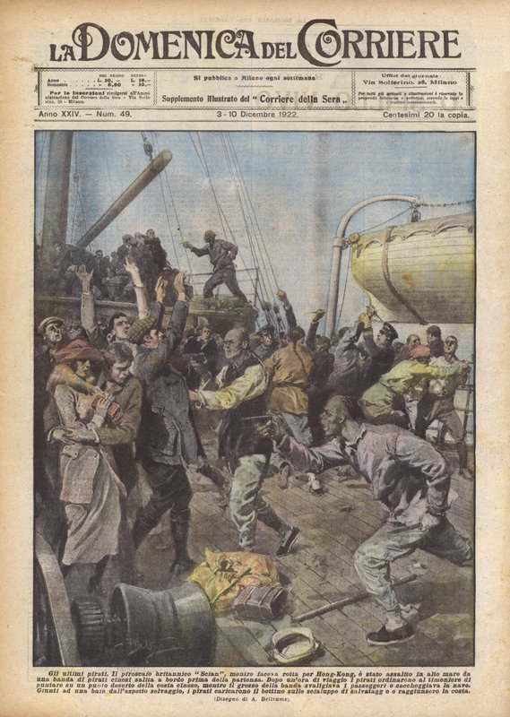 Los últimos piratas de Achille Beltrame
