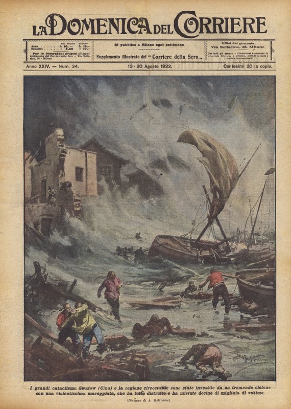 Los grandes cataclismos de Achille Beltrame