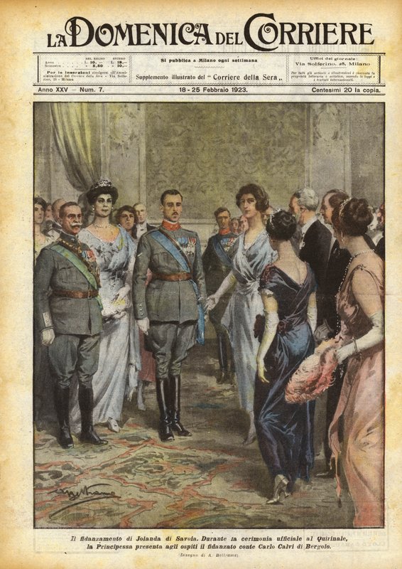 El compromiso de Yolanda de Saboya de Achille Beltrame