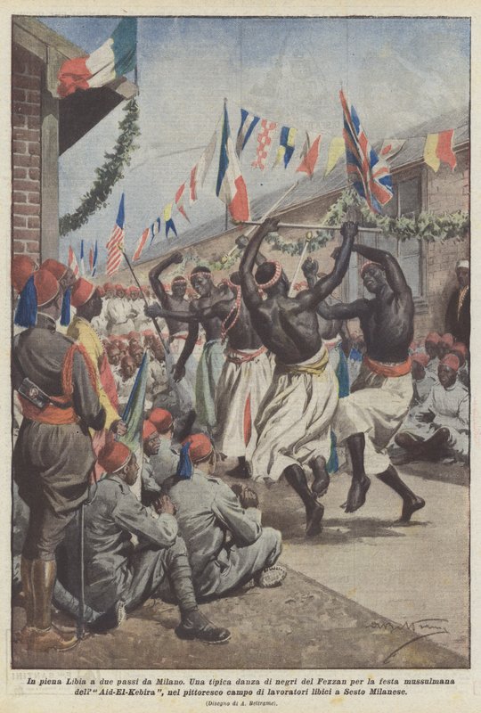En plena Libia a dos pasos de Milán de Achille Beltrame