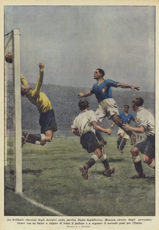 La brillante recuperación de los Azzurri en el partido Italia-Inglaterra de Achille Beltrame
