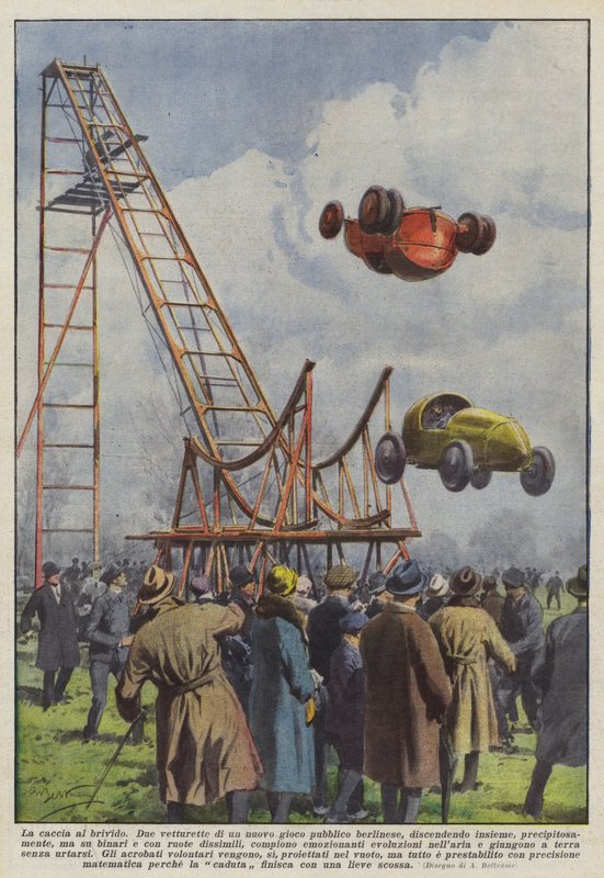 La caza del escalofrío de Achille Beltrame