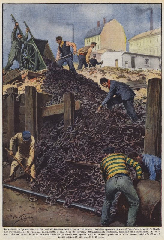 La pila de amuletos de Achille Beltrame
