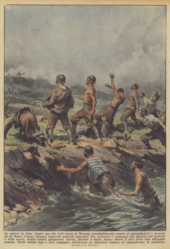 La guerra en China de Achille Beltrame