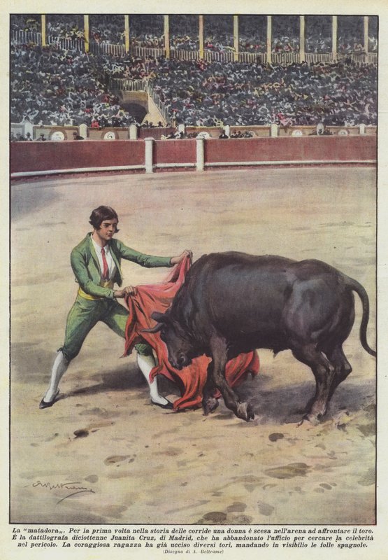 La matadora de Achille Beltrame