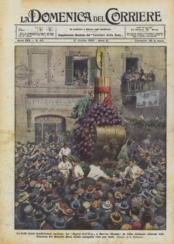 Las hermosas fiestas tradicionales italianas de Achille Beltrame