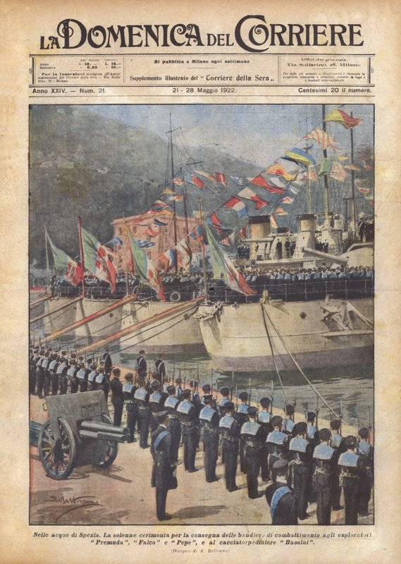 En las aguas de La Spezia de Achille Beltrame