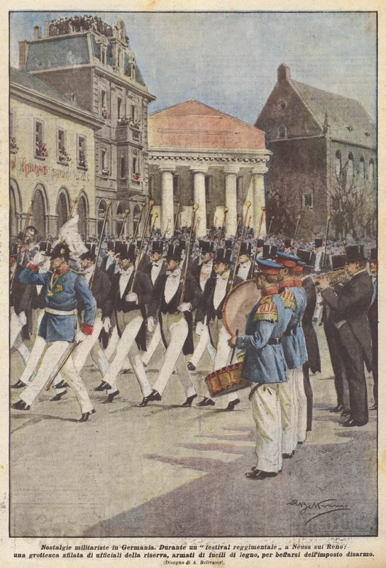 Nostalgias militaristas en Alemania de Achille Beltrame