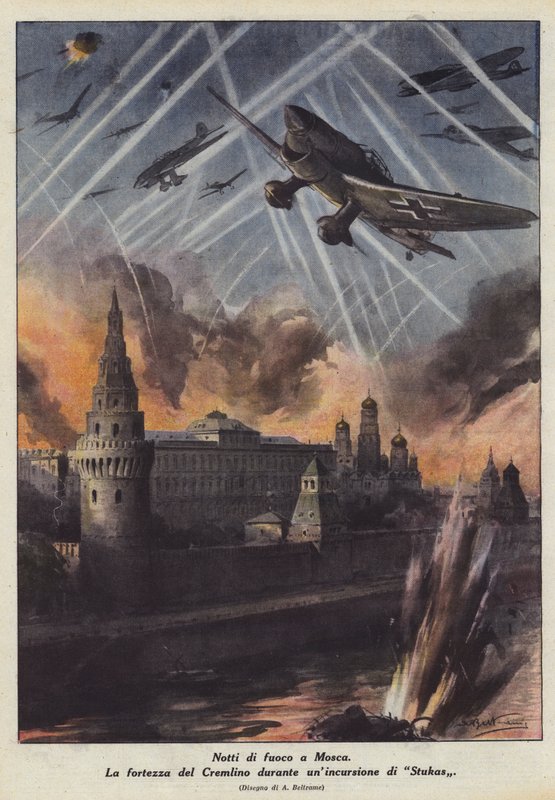 Noches de fuego en Moscú de Achille Beltrame
