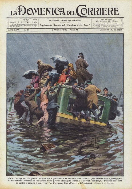 Bajo el huracán de Achille Beltrame