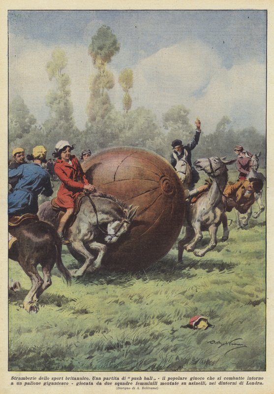 Extravagancias del deporte británico de Achille Beltrame