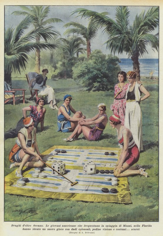 Diversiones de ultramar de Achille Beltrame