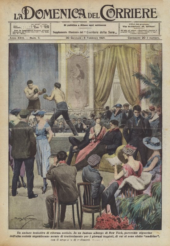 Un audaz intento de reforma social de Achille Beltrame