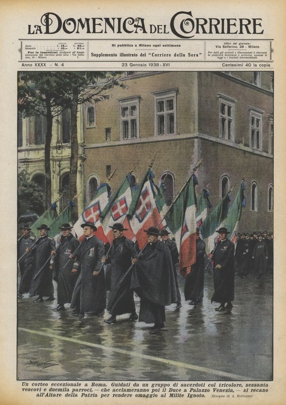Un desfile excepcional en Roma de Achille Beltrame