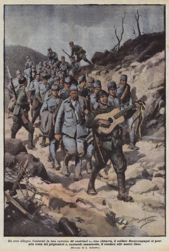 Un héroe alegre de Achille Beltrame