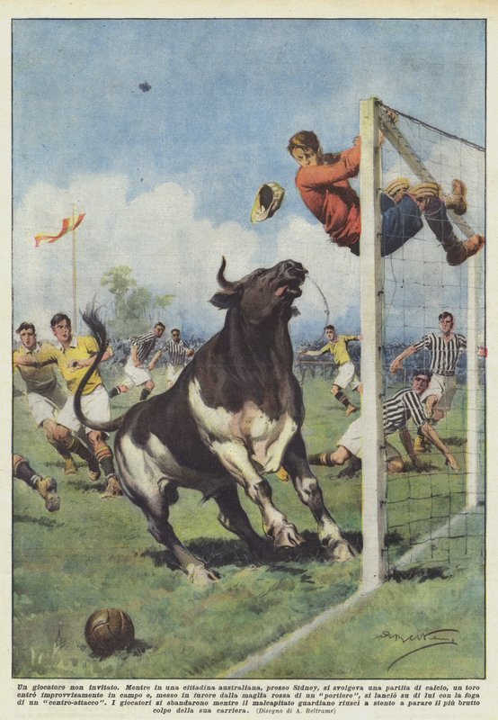 Un jugador no invitado de Achille Beltrame