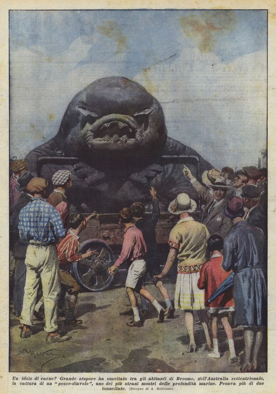 ¿Un ídolo de carne? de Achille Beltrame
