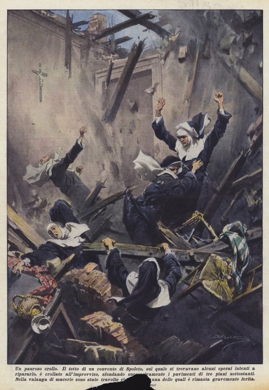 Un colapso aterrador de Achille Beltrame