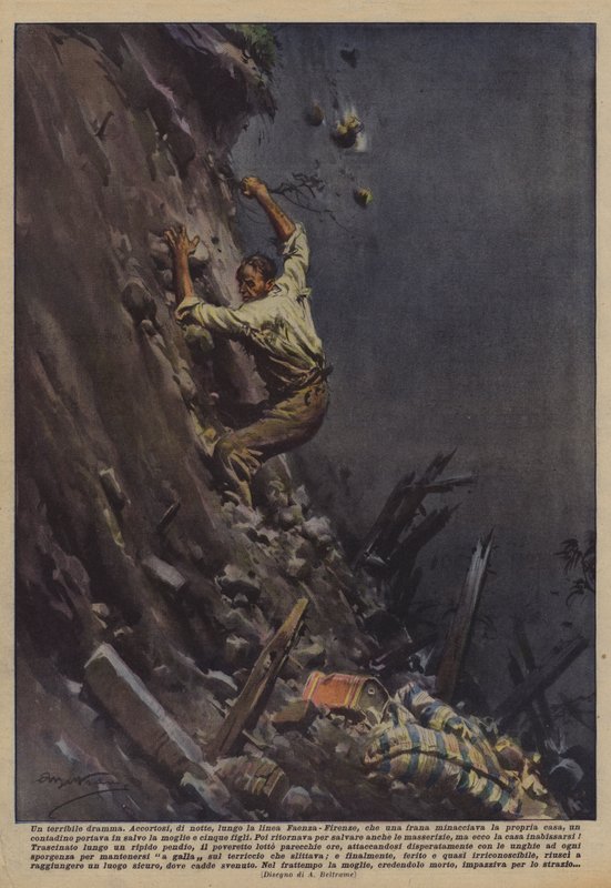 Un terrible drama de Achille Beltrame