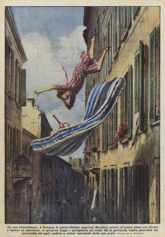 Un vuelo extraordinario de Achille Beltrame