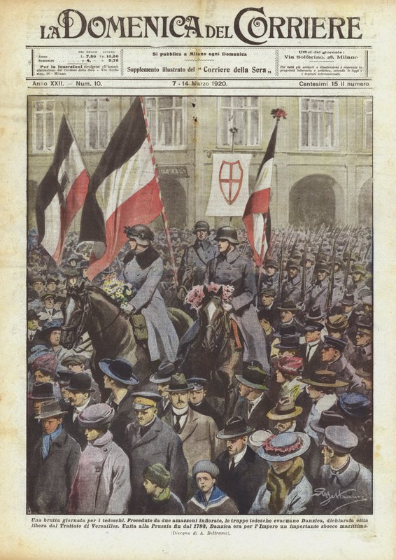 Un mal día para los alemanes de Achille Beltrame