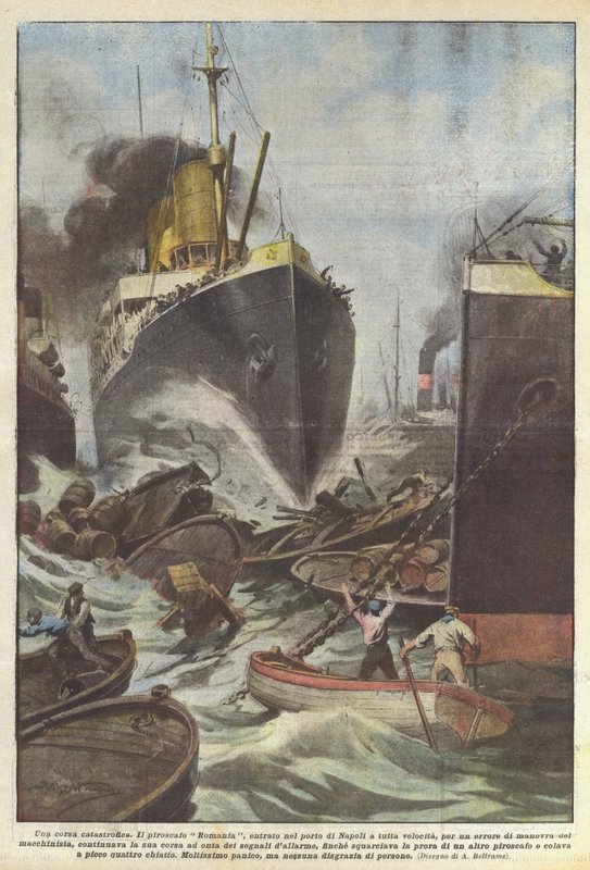 Una carrera catastrófica de Achille Beltrame