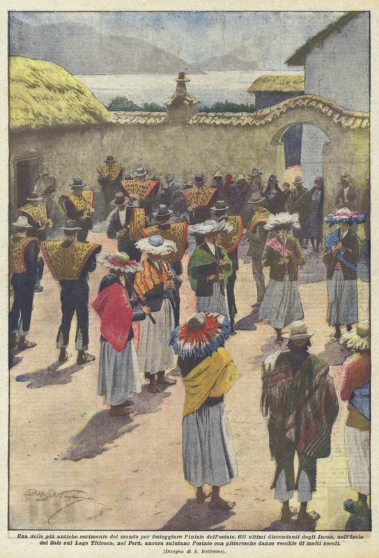 Una de las ceremonias más antiguas del mundo para celebrar el inicio del verano de Achille Beltrame