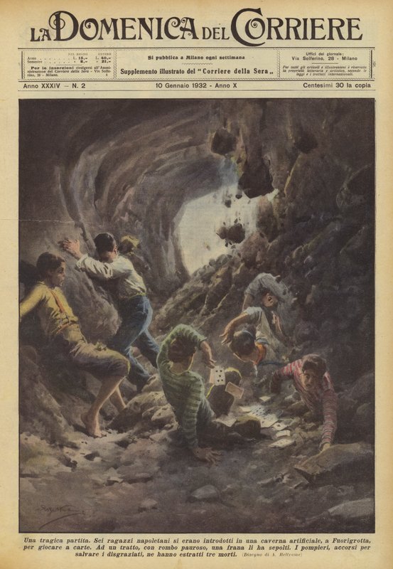 Un partido trágico de Achille Beltrame