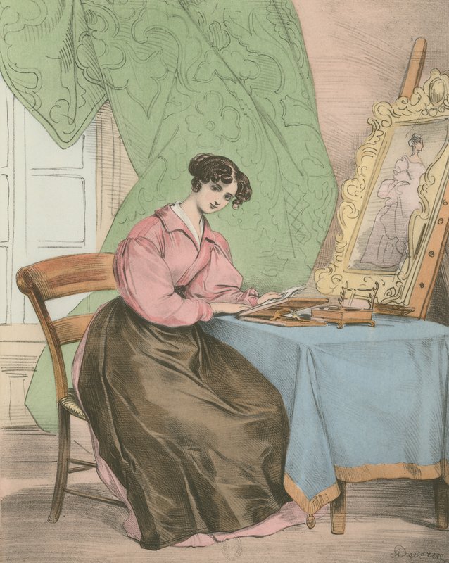 11 horas de la mañana de Achille Devéria