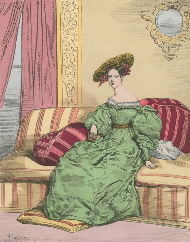 2 horas después del mediodía de Achille Devéria