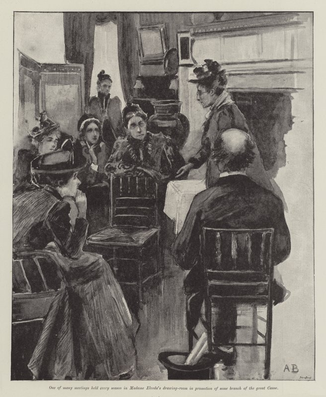 La Reina Rebelde, por Walter Besant de Adolphe Birkenruth